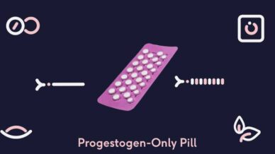 Progestogen-only pill graphic