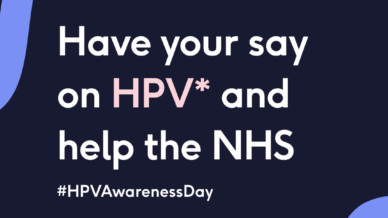 NHS HPV awareness survey 2024