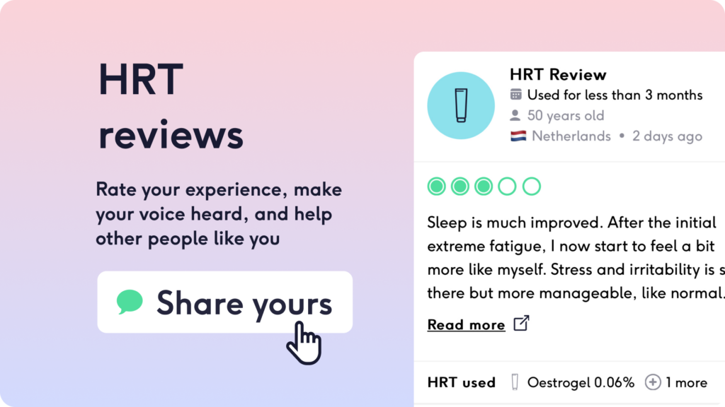 HRT reviews | The Lowdown